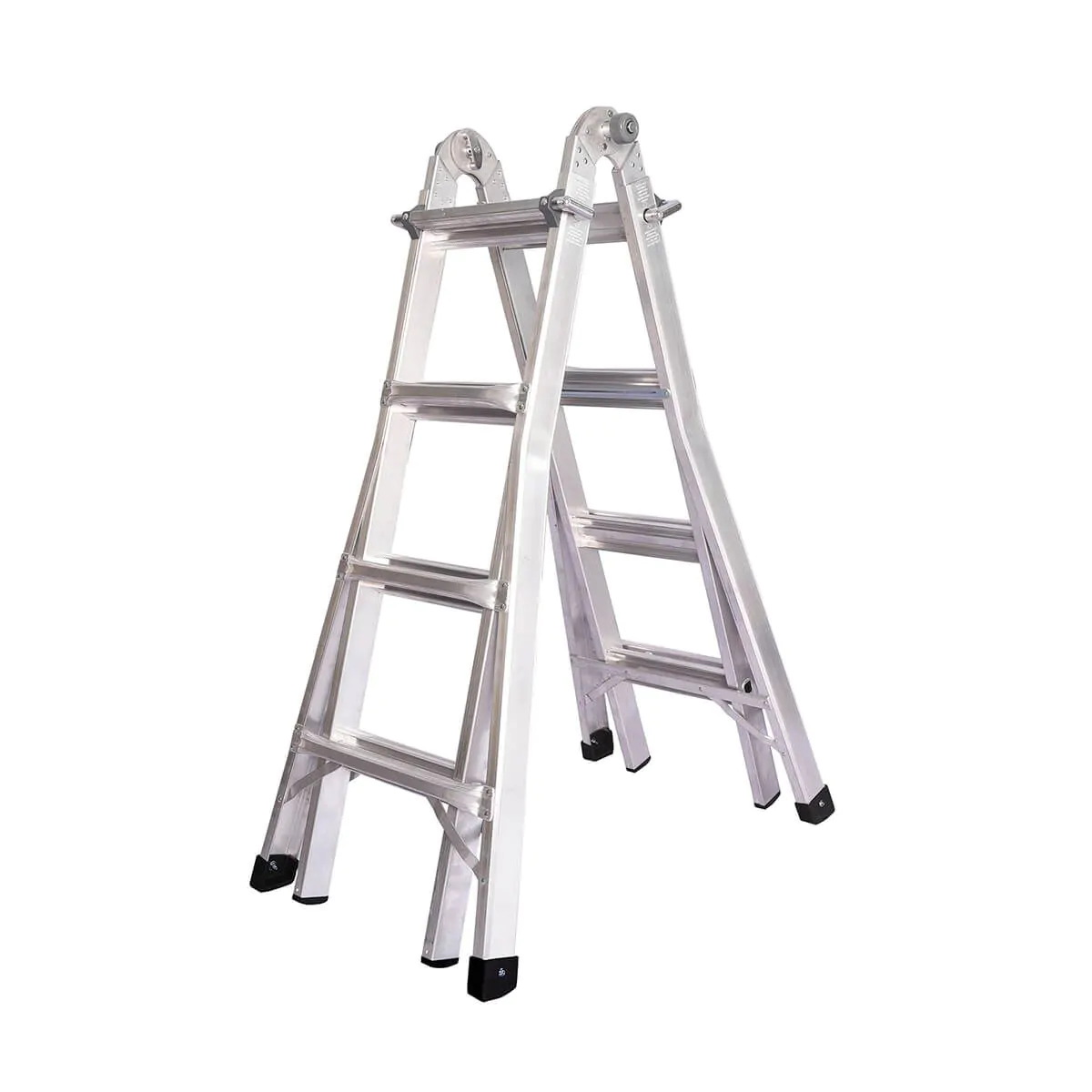 סולם אלומיניום מפרקי 4X4 דגם TOAL47 מבית GPT