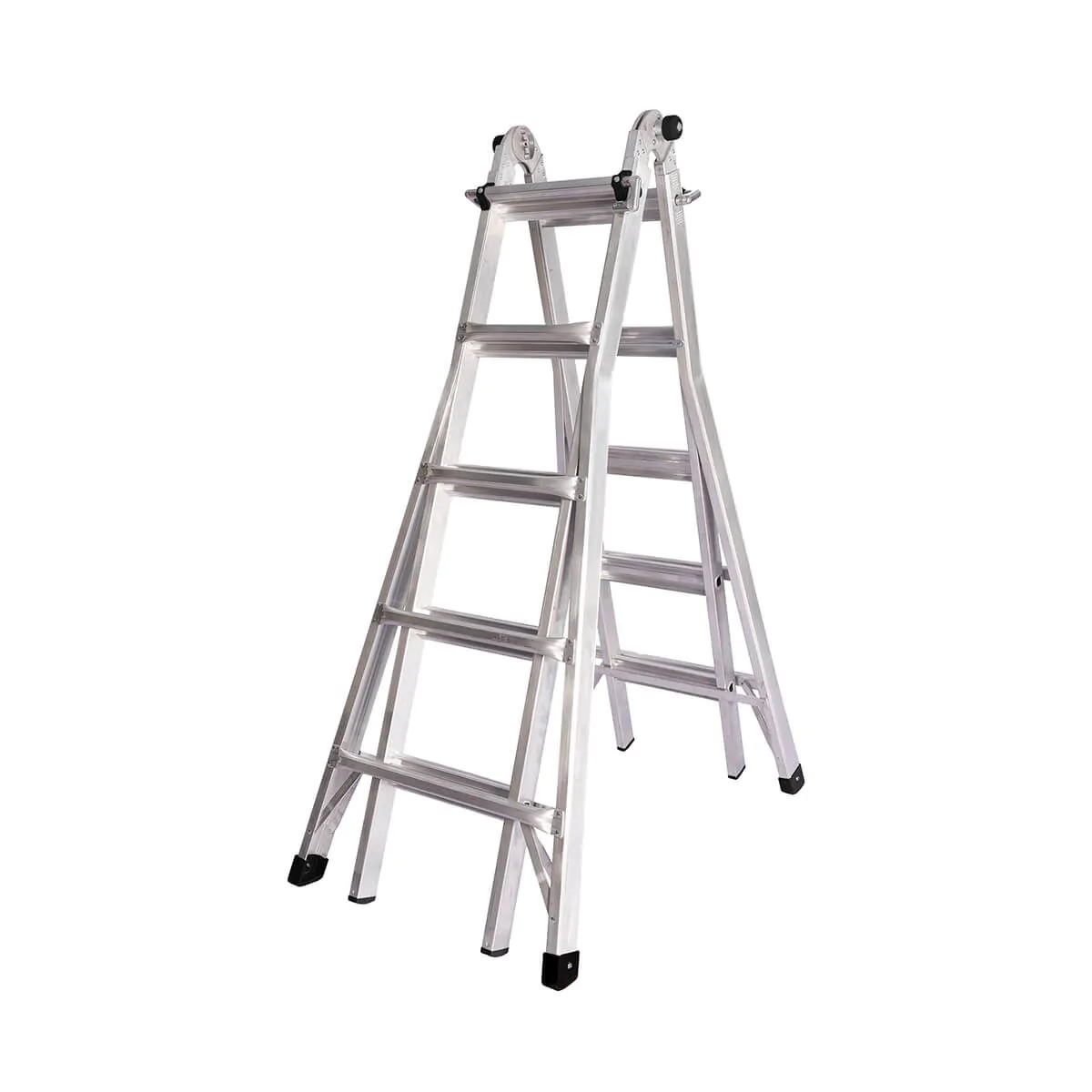 סולם אלומיניום טלסקופי 4X5 דגם TOAL46 מבית GPT