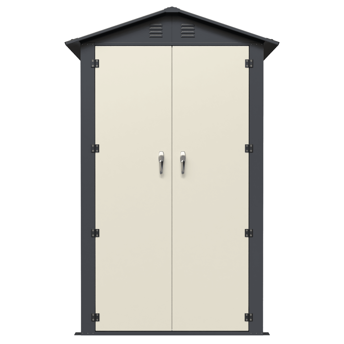 מחסן מתכת פרמיום לגינה 1.20X0.90 דגם DS1 מבית Garden Top