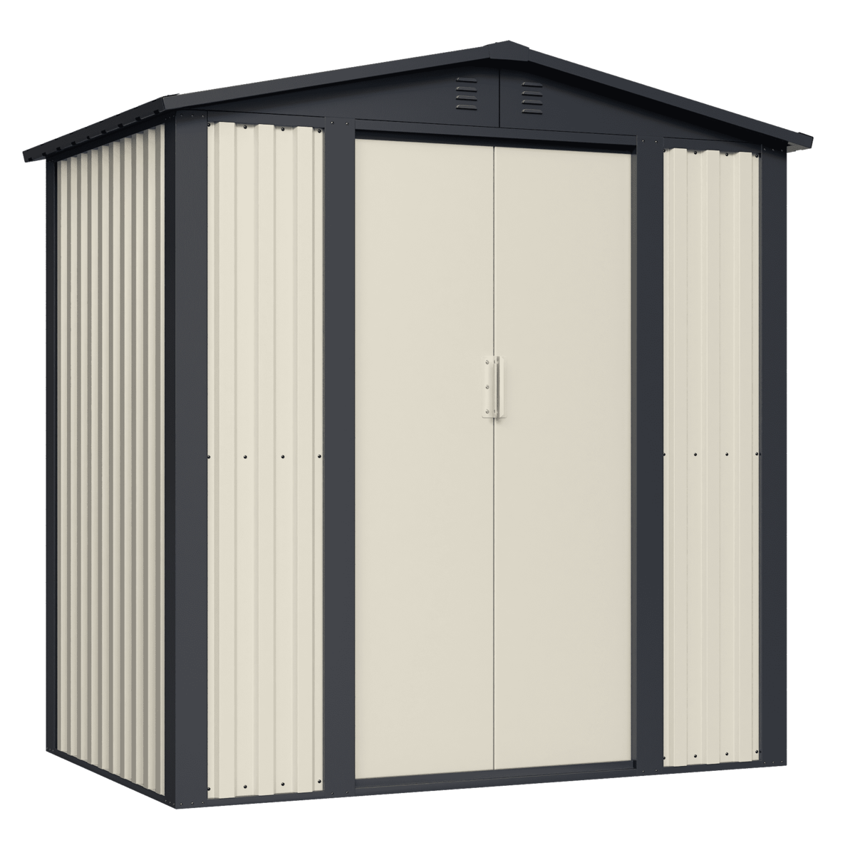 מחסן מתכת פרמיום לגינה 1.80X1.20 דגם DS2 מבית Garden Top