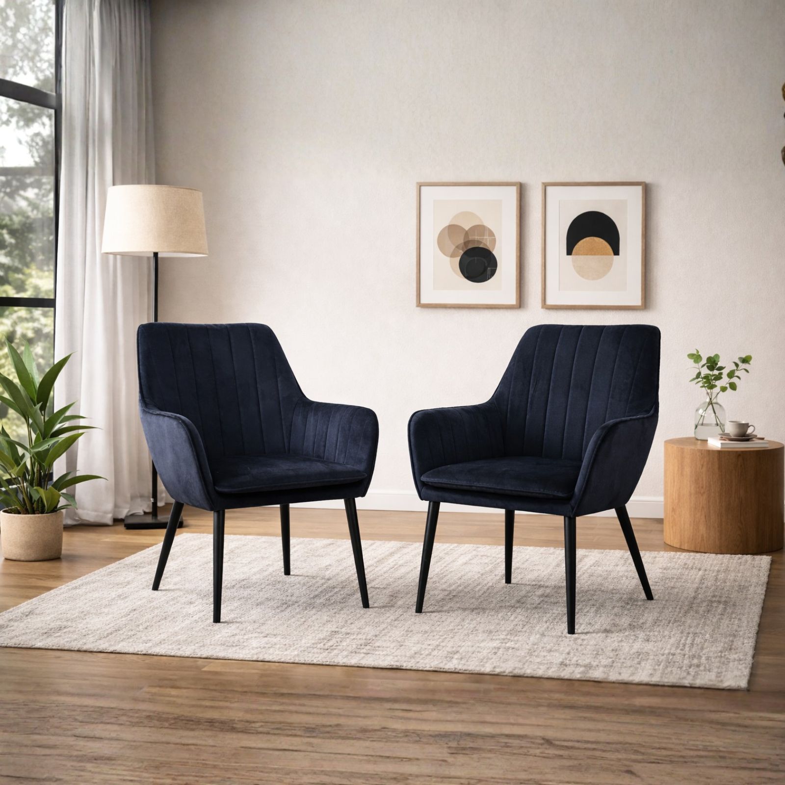 זוג כורסאות קטיפה עם גב תיפורים אנכיים דגם פנדה מבית Tudo Design זוג כורסאות קטיפה עם גב תיפורים אנכיים דגם פנדה מבית Tudo Design