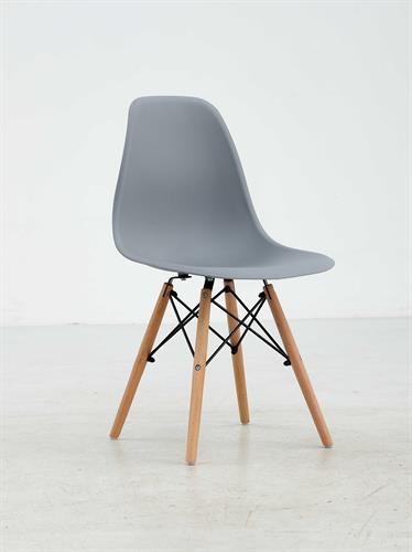 רביעיית כיסאות אוכל נורדיק אפור מבית HOME DECOR