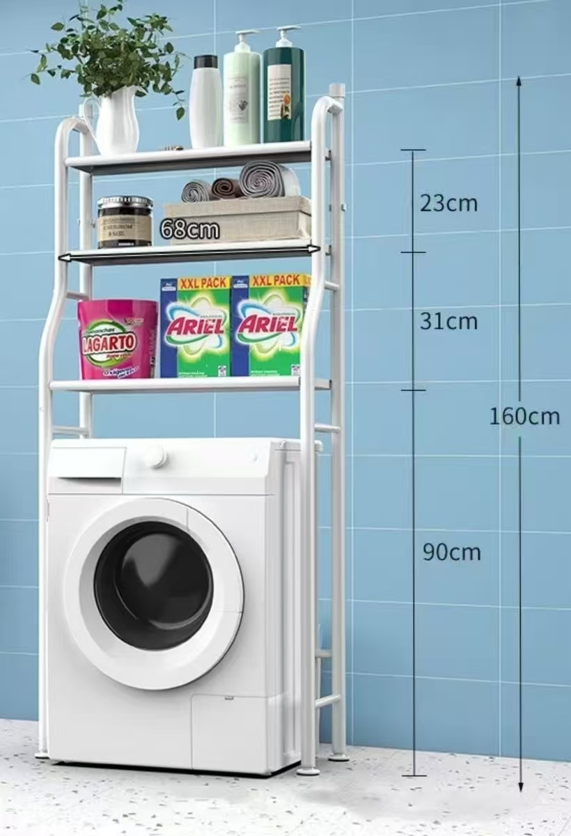 ארגונית למכונת כביסה עם 3 מדפים דגם אשד מבית RAMOS ארגונית למכונת כביסה עם 3 מדפים דגם אשד מבית RAMOS