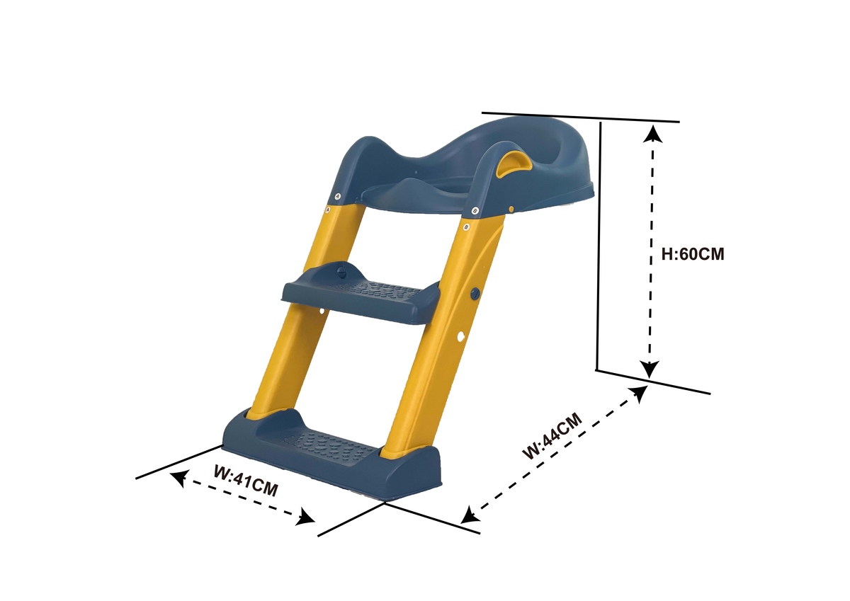 ישבנון סולם לאסלה כחול דגם GLA4401B מבית BUBU