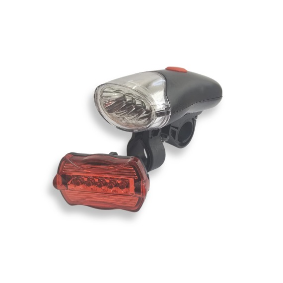 סט פנס קדמי ואחורי לאופניים דגם SH-302