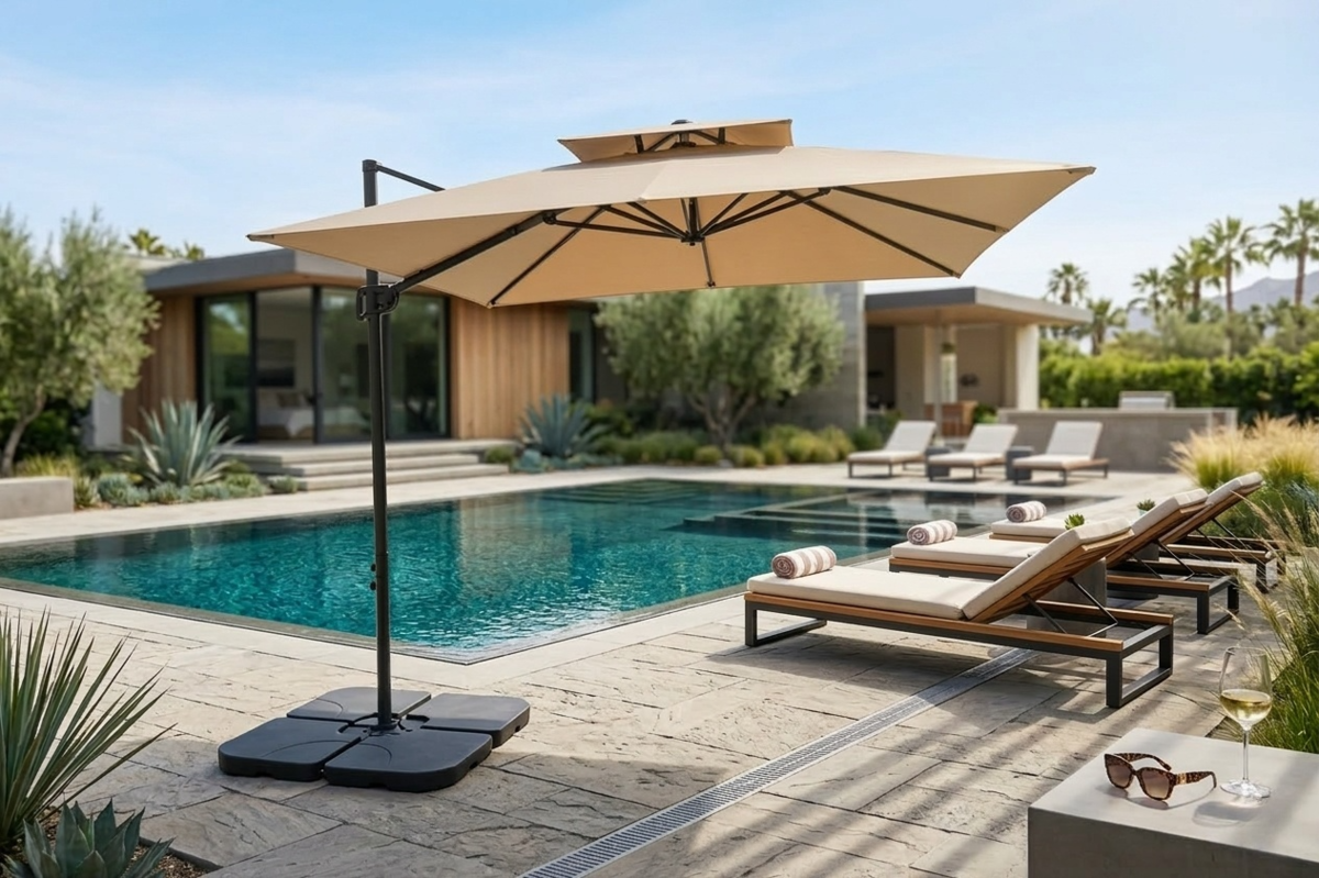 שמשיית ונציה מחוזקת 3X3 מרובעת דגם MU7050D מבית PLAYA