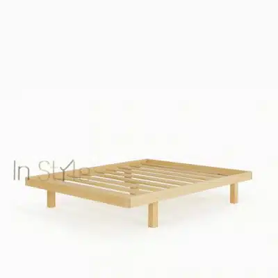 משטח עץ זוגי עם מסגרת מעץ אורן מלא דגם ALPHA מבית InStyle