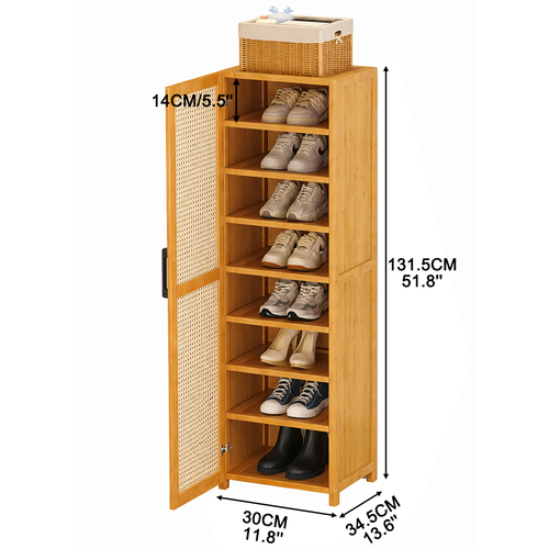 ארונית נעליים מבמבוק דגם פליפה מבית RAMOS ארונית נעליים מבמבוק דגם פליפה מבית RAMOS