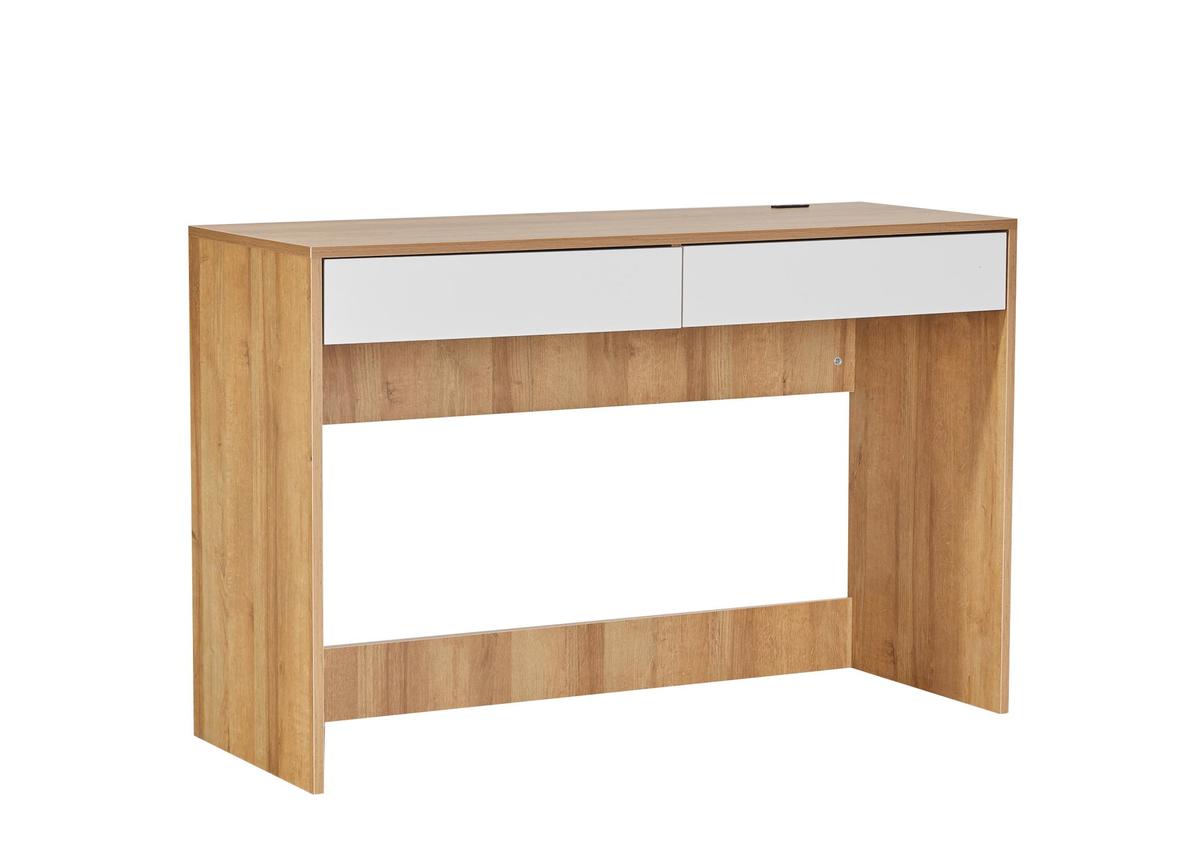 שולחן כתיבה עם 2 מגירות אחסון דגם ארבל מבית RAMOS