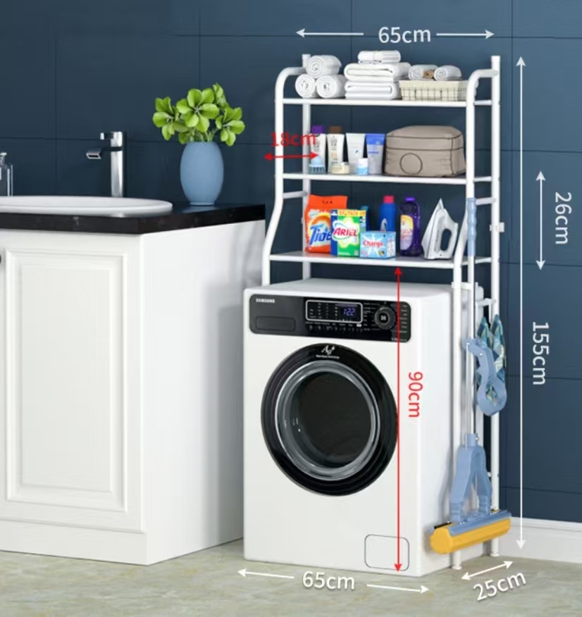 ארגונית למכונת כביסה עם 3 מדפים דגם אשד מבית RAMOS ארגונית למכונת כביסה עם 3 מדפים דגם אשד מבית RAMOS