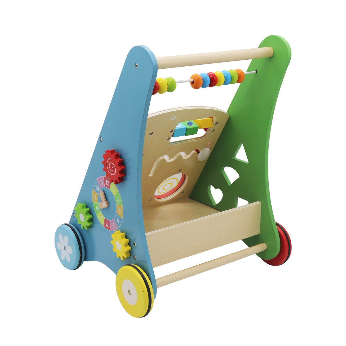 הליכון פעילות מעץ לפעוטות דגם ליבי W08J0012 מבית BUBU