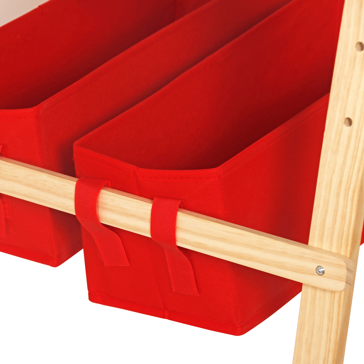 כן ציור דו צדדי מעץ עם לוח גיר ולוח מחיק דגם W12B275 מבית BUBU