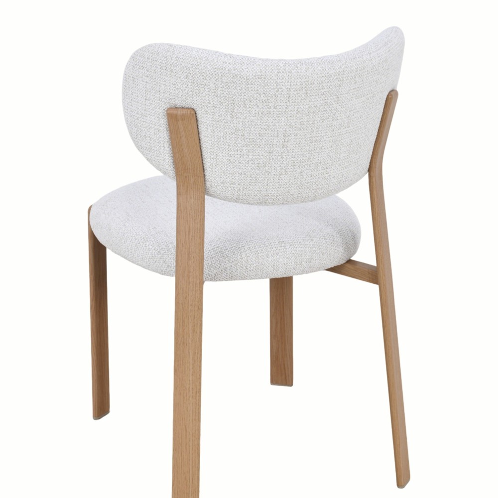 זוג כסאות לפינת אוכל מרופדים דגם אלכס מבית HOME DECOR