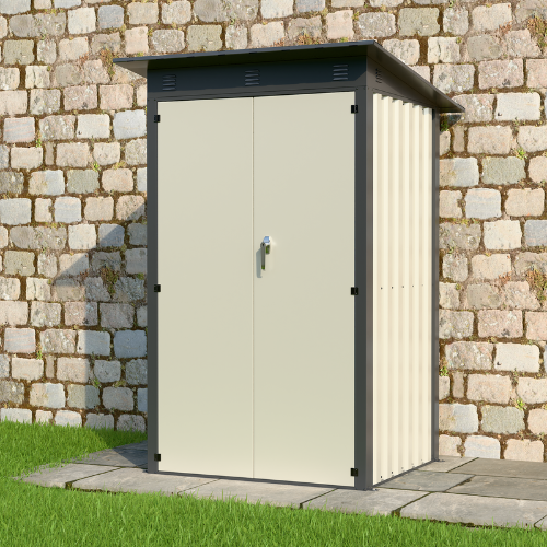 מחסן מתכת לגינה 1.20X0.90 דגם SA3 מבית Garden Top