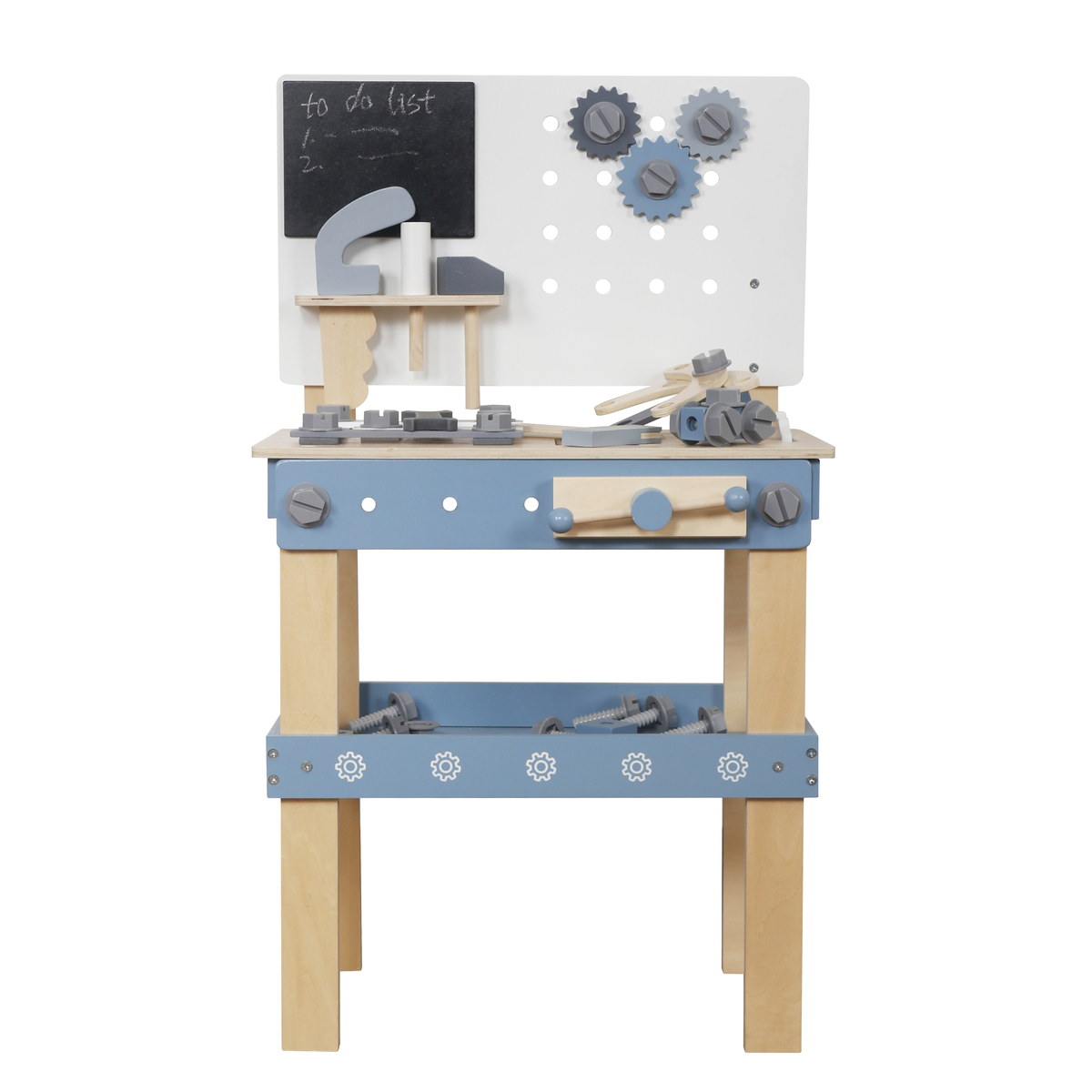 שולחן כלי עבודה מעץ לילדים דגם בוב W03D242C מבית BUBU