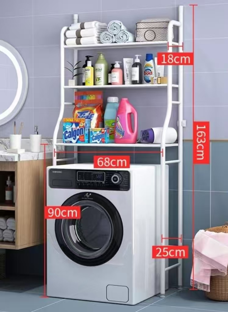 ארגונית למכונת כביסה עם 3 מדפים דגם אשד מבית RAMOS ארגונית למכונת כביסה עם 3 מדפים דגם אשד מבית RAMOS