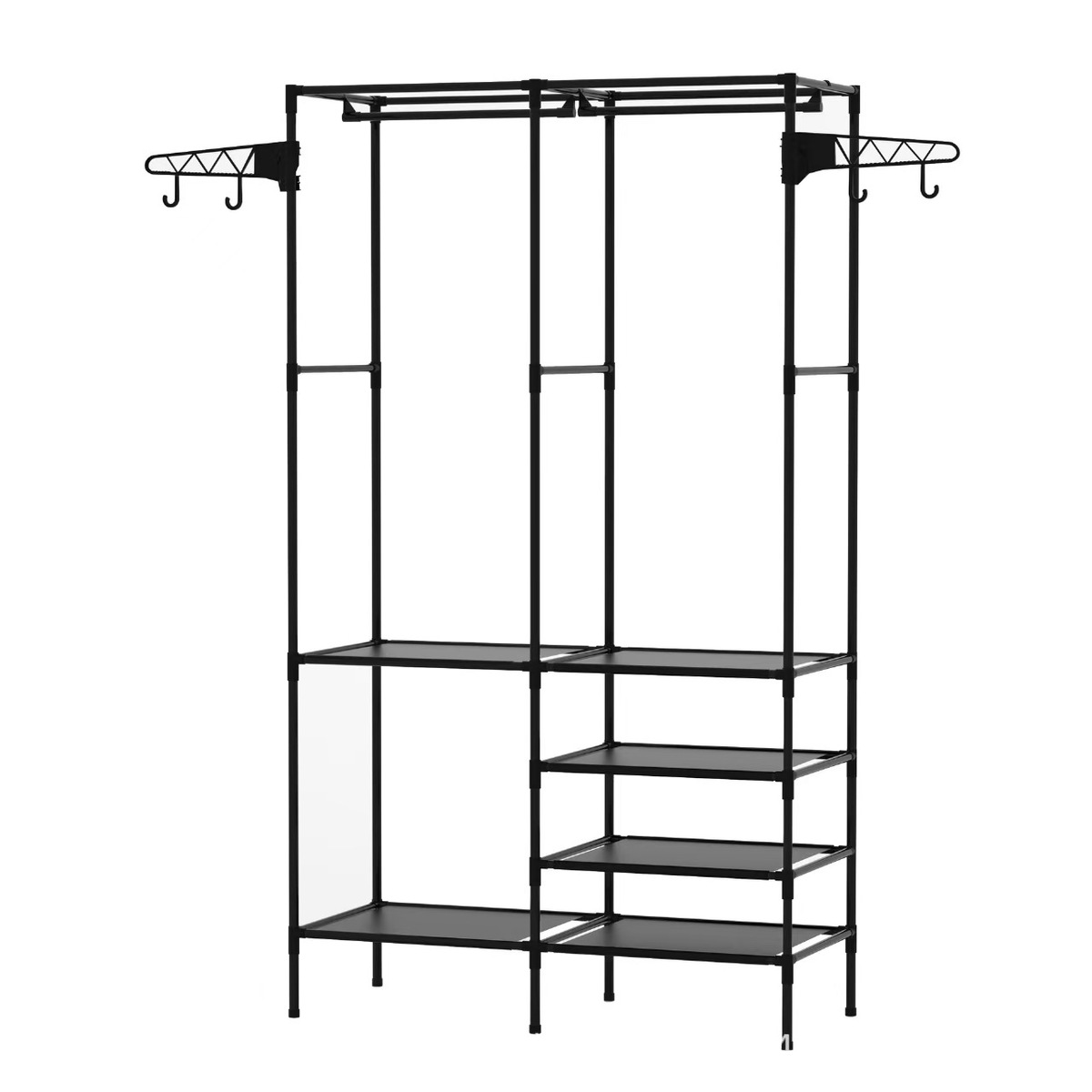 מתלה בגדים עומד עם מדפי אחסון דגם סמדר מבית RAMOS