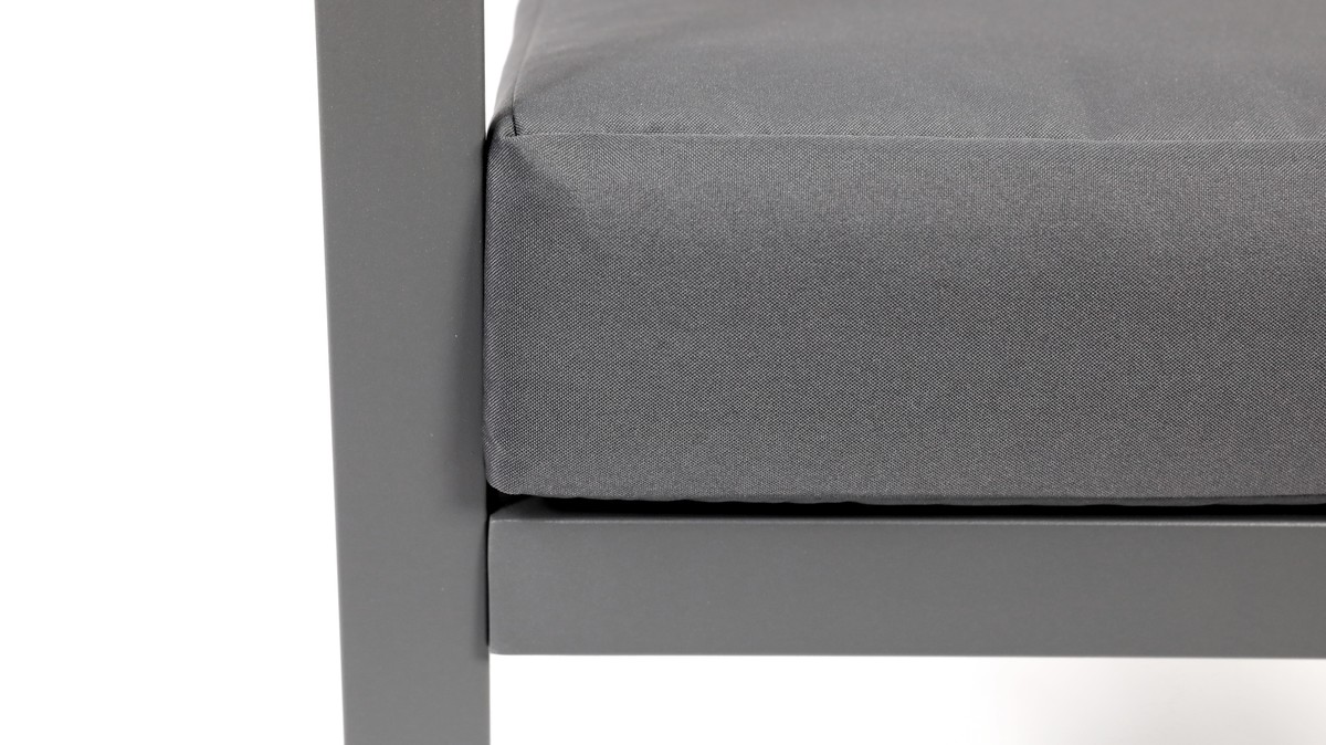 פינת ישיבה מאלומיניום לגינה דגם אמיליה ICST5036 מבית ARAVA