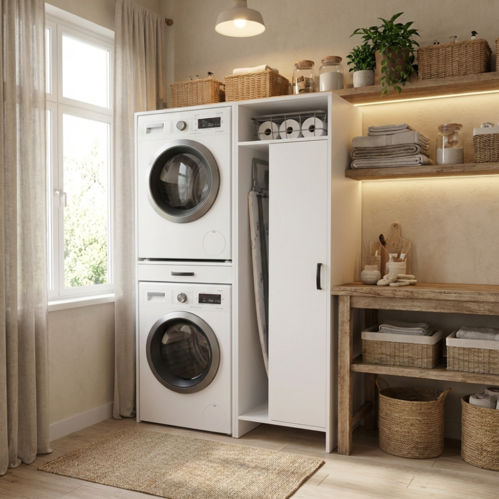 ארון שירות לחדר כביסה דגם אולגה 6109 מבית DOUBLE ארון שירות לחדר כביסה דגם אולגה 6109 מבית DOUBLE