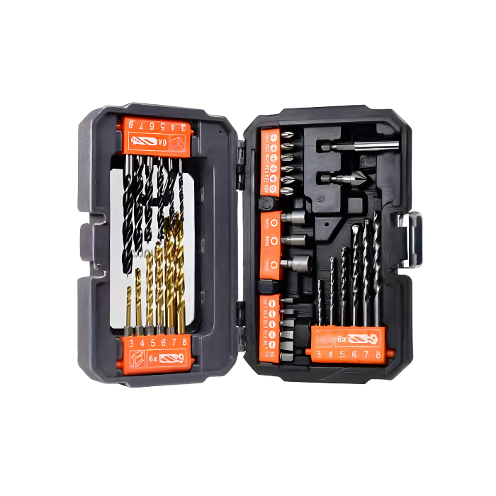 סט ביטים, בוקסות ומקדחים 35 חלקים דגם 120216-013 מבית Hunter