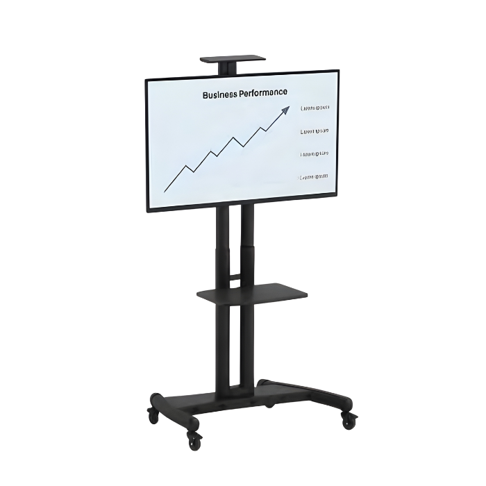 מתקן רצפה נייד לטלוויזיה 32–65 אינץ' דגם 161810-013 מבית Smith