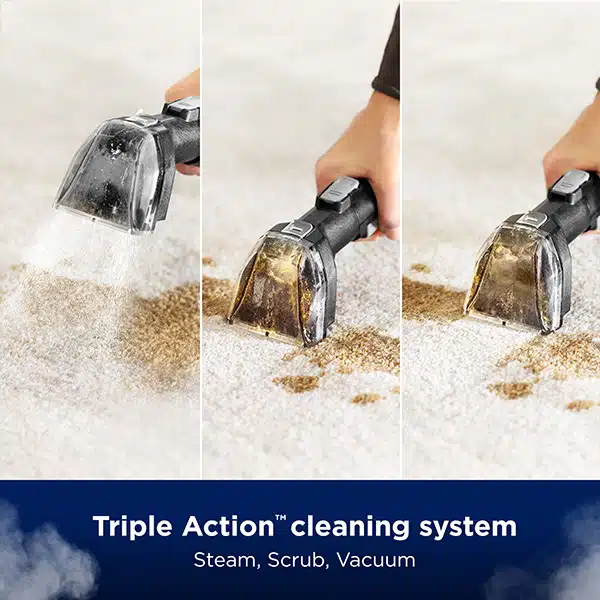 מכונת ניקוי שואבת ושוטפת עם קיטור דגם SpotClean HydroSteam Pro 3700N מבית BISSELL