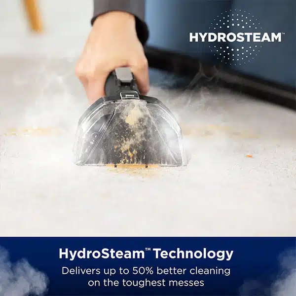 מכונת ניקוי שואבת ושוטפת עם קיטור דגם SpotClean HydroSteam Pro 3700N מבית BISSELL