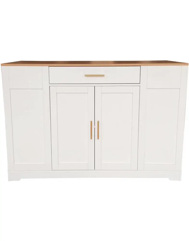 אי מטבח עם פח אשפה מובנה 135 ס"מ דגם Sumatra מבית Shuk Rehut