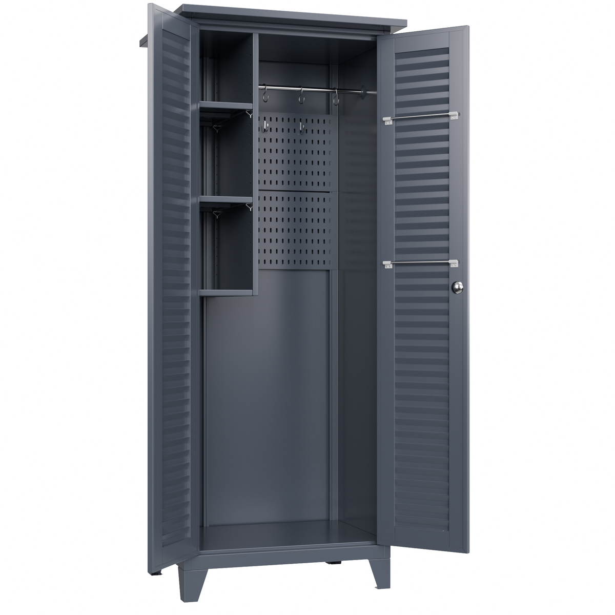 ארון שירות מתכת חיצוני דגם STORM מבית Garden Top