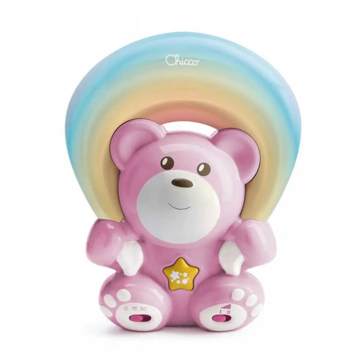 מנורת לילה דובי קשת בענן - Toy FD Rainbow Bear Neutral מבית Chicco מנורת לילה דובי קשת בענן - Toy FD Rainbow Bear Neutral מבית Chicco