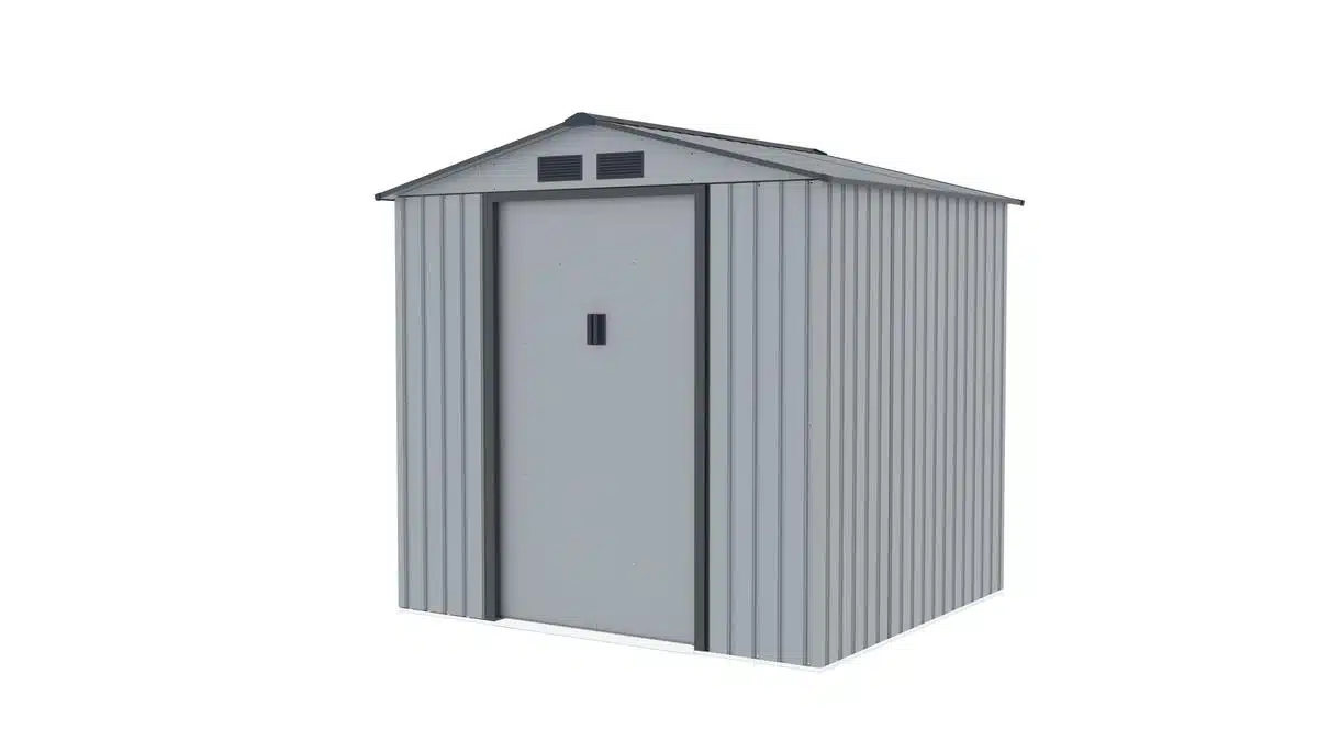 מחסן מתכת פרמיום לגינה 2.13×1.91 דגם G76 מבית Garden Top מחסן מתכת פרמיום לגינה 2.13×1.91 דגם G76 מבית Garden Top