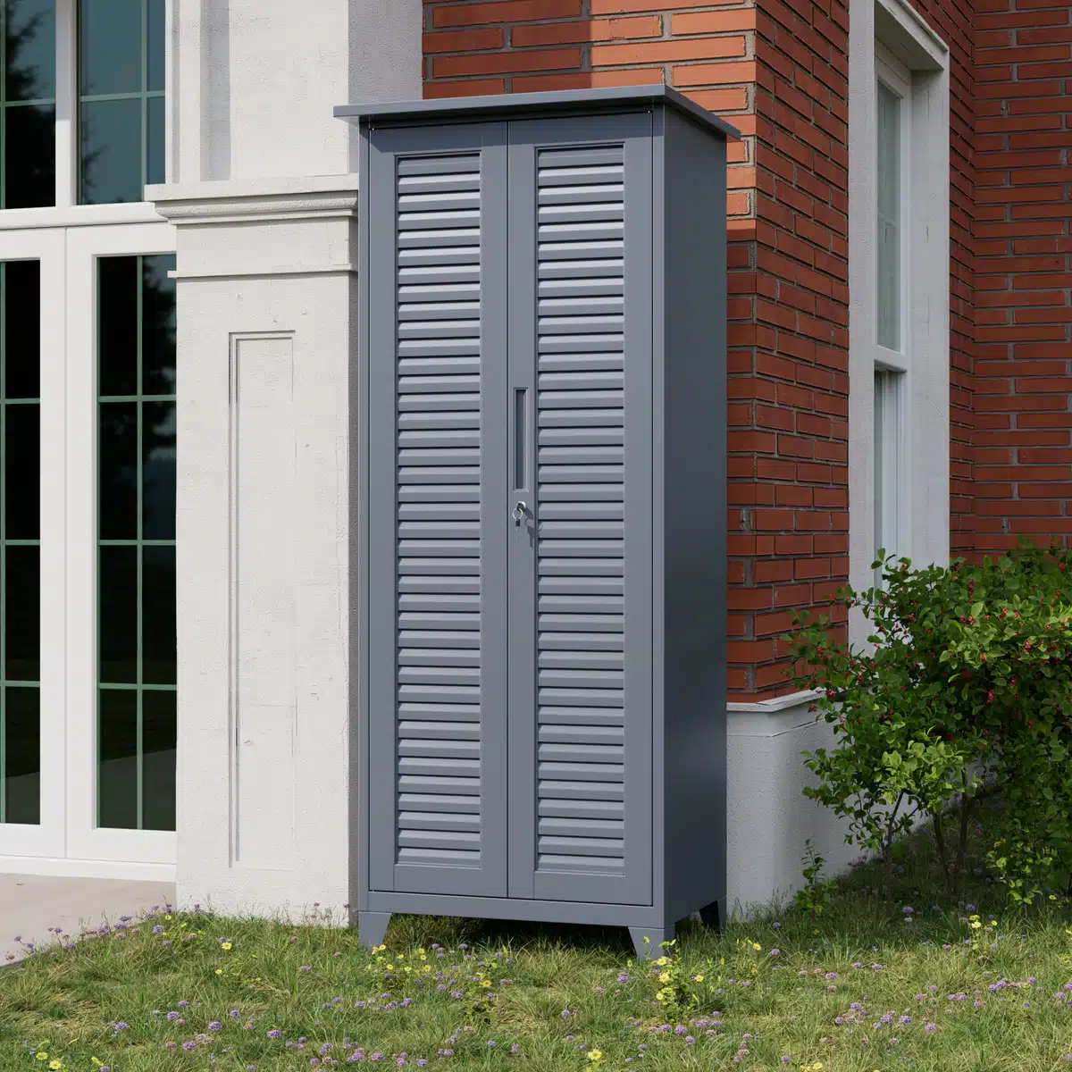 ארון שירות מתכת חיצוני דגם STORM מבית Garden Top ארון שירות מתכת חיצוני דגם STORM מבית Garden Top
