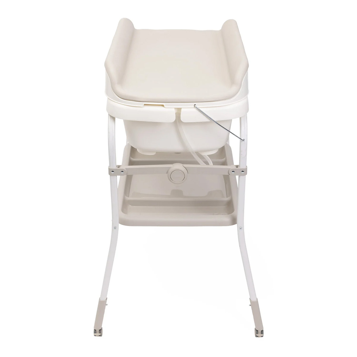 אמבטיה עם משטח החתלה מתקפל דגם Soft Bubble מבית Chicco