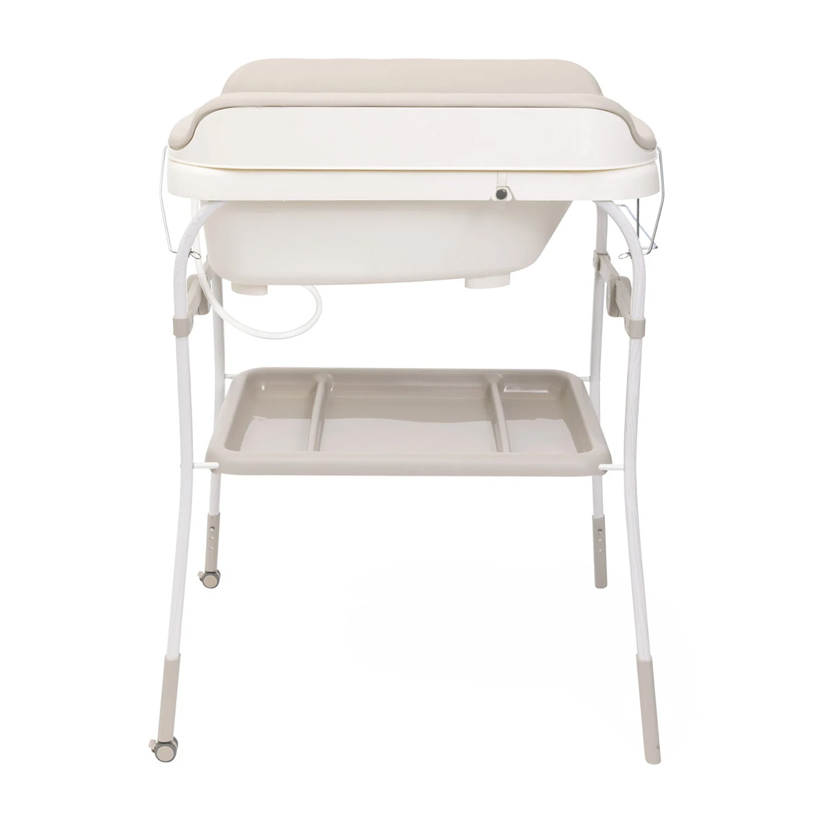 אמבטיה עם משטח החתלה מתקפל דגם Soft Bubble מבית Chicco