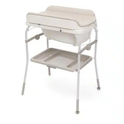 אמבטיה עם משטח החתלה מתקפל דגם Soft Bubble מבית Chicco