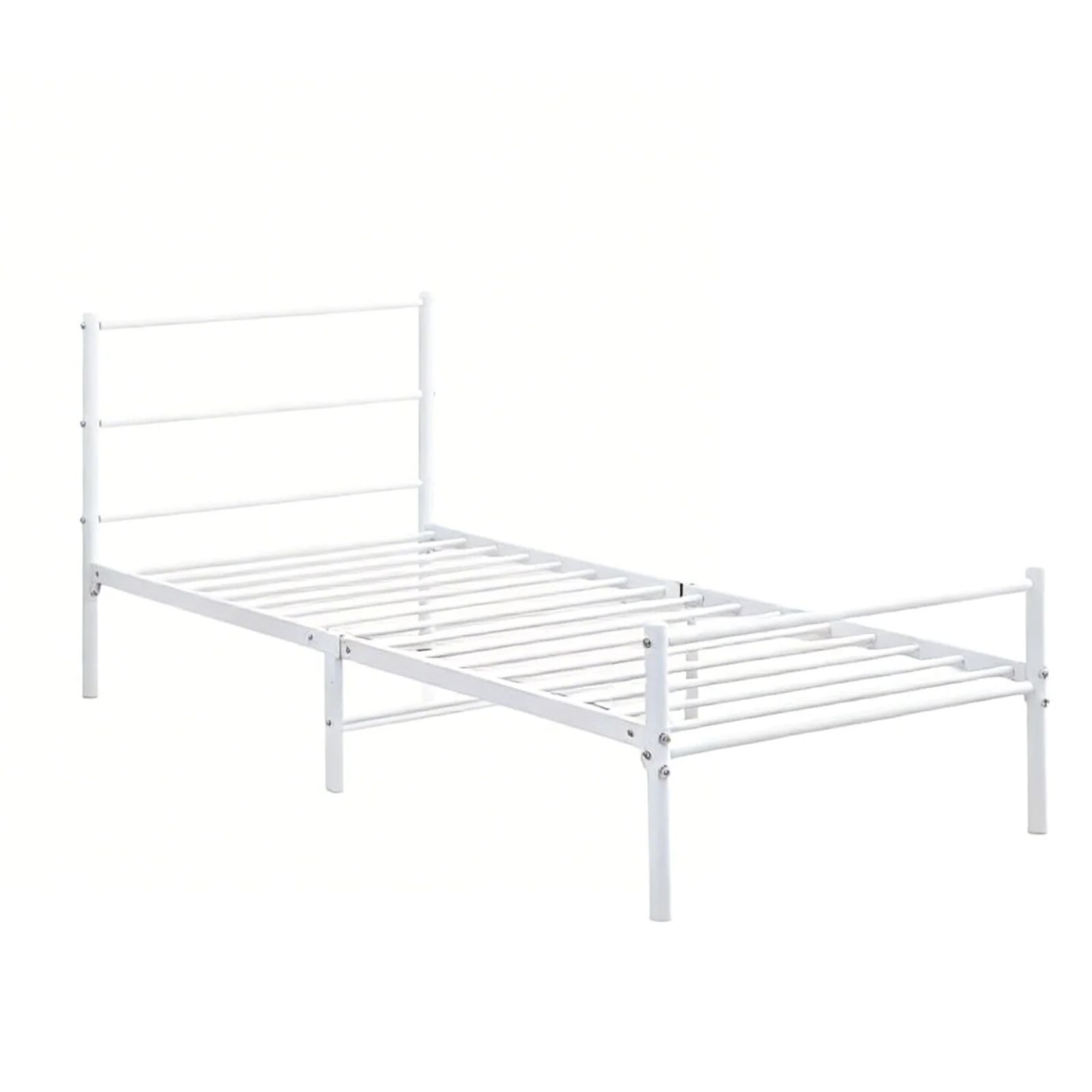 מיטת יחיד ממתכת 90×190 דגם נויה מבית Tudo Design