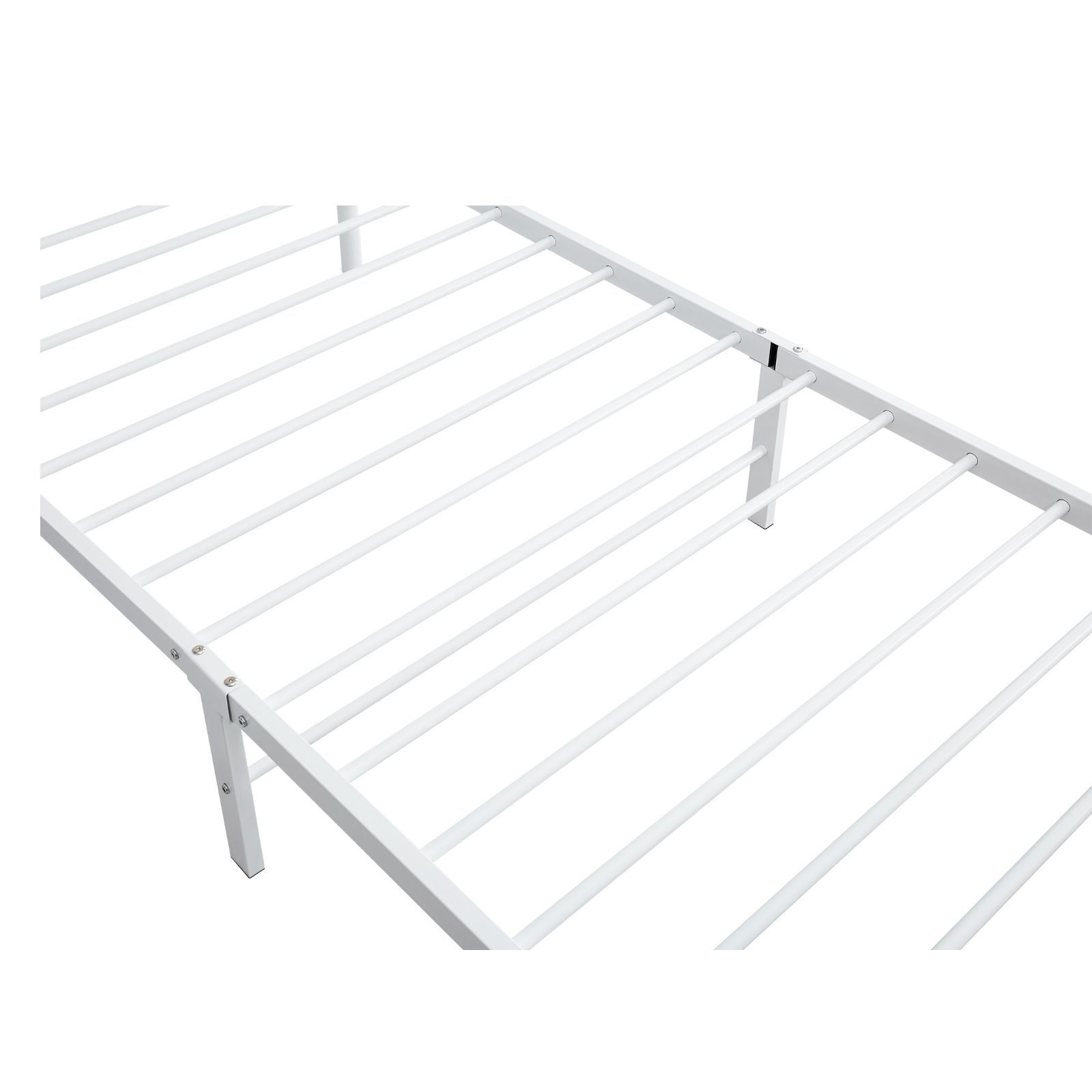 מיטת נוער מתכת רוחב וחצי 120×190 דגם נויה מבית Tudo Design