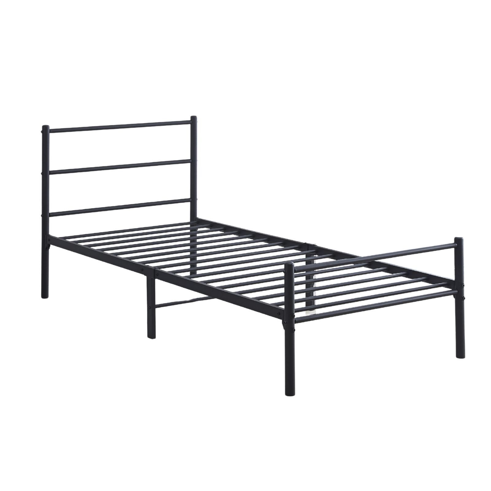 מיטת יחיד ממתכת 90×190 דגם נויה מבית Tudo Design