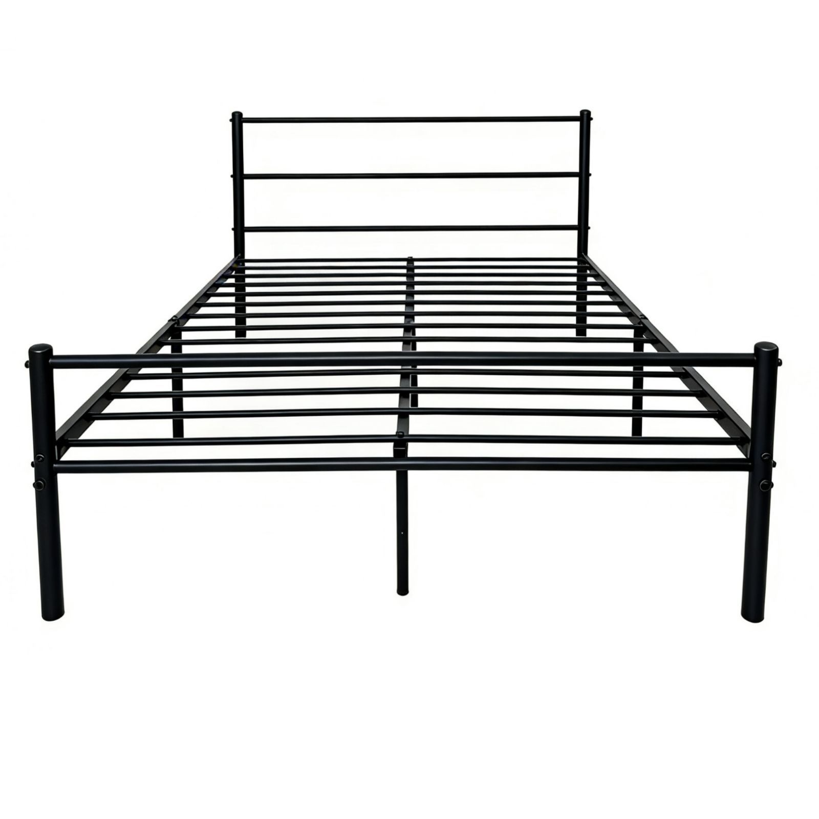 מיטת נוער מתכת רוחב וחצי 120×190 דגם נויה מבית Tudo Design