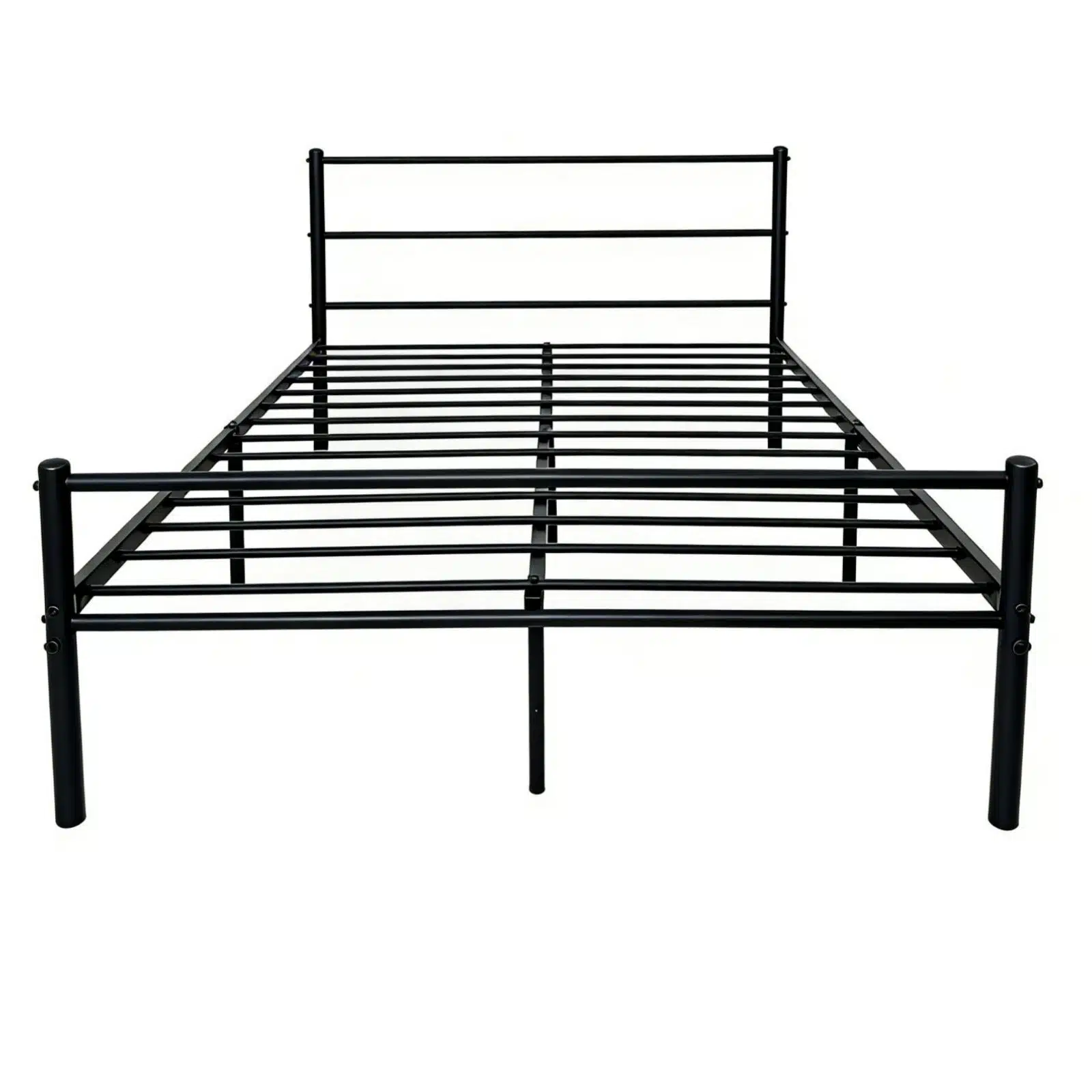 מיטת נוער מתכת רוחב וחצי 120×190 דגם נויה מבית Tudo Design