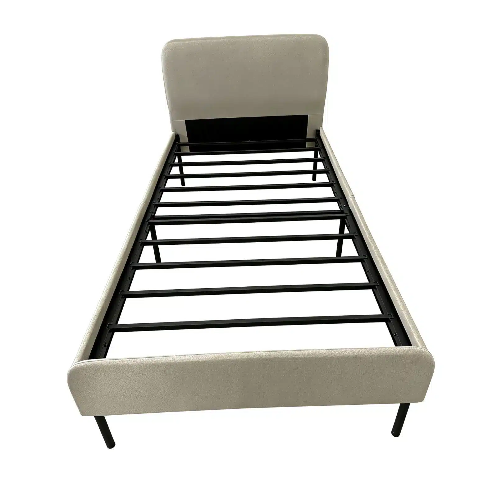 מיטת יחיד מרופדת בד 90×190 דגם מיקה מבית Tudo Design