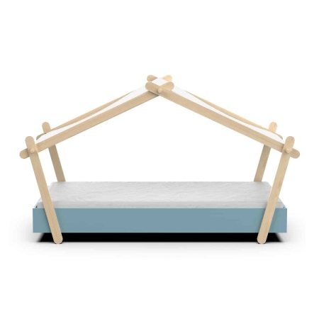 מיטת ילדים בצורת בית כולל מזרן 90×200 דגם LODGE מבית BRADEX מיטת ילדים בצורת בית כולל מזרן 90×200 דגם LODGE מבית BRADEX