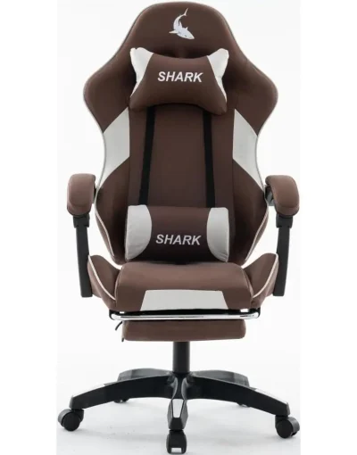 כיסא גיימינג עם הדום דגם Shark מבית Shuk Rehut