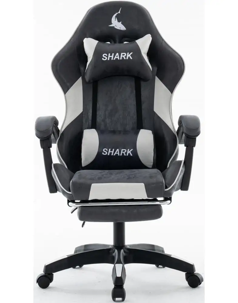 כיסא גיימינג עם הדום דגם Shark מבית Shuk Rehut