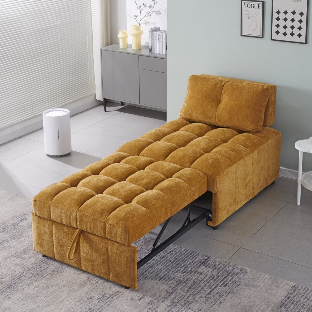 כורסא נפתחת למיטת יחיד דגם ליקר מבית HOME DECOR