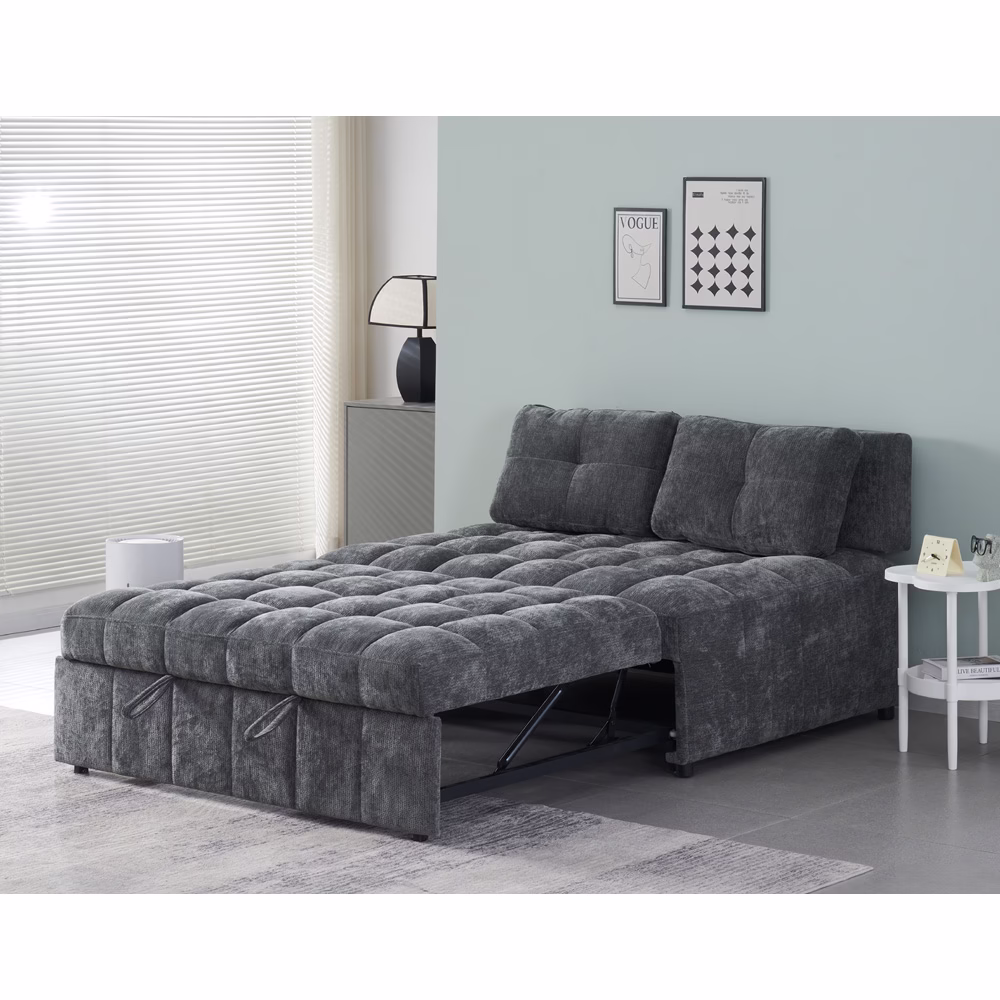 ספה נפתחת למיטה זוגית דגם קמפרי מבית HOME DECOR ספה נפתחת למיטה זוגית דגם קמפרי מבית HOME DECOR