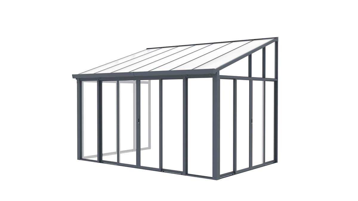 פרגולה אלומיניום סגורה דגם MANDY מבית Garden Top