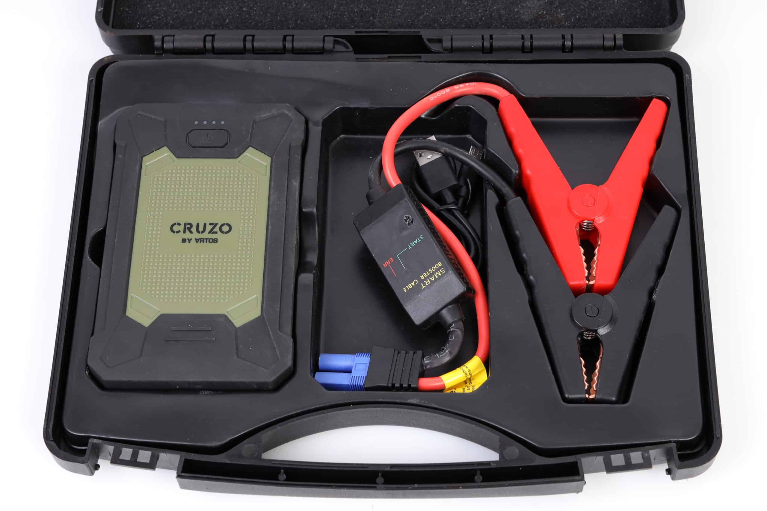 בוסטר התנעה לרכב משולב סוללת גיבוי JUMP STARTER