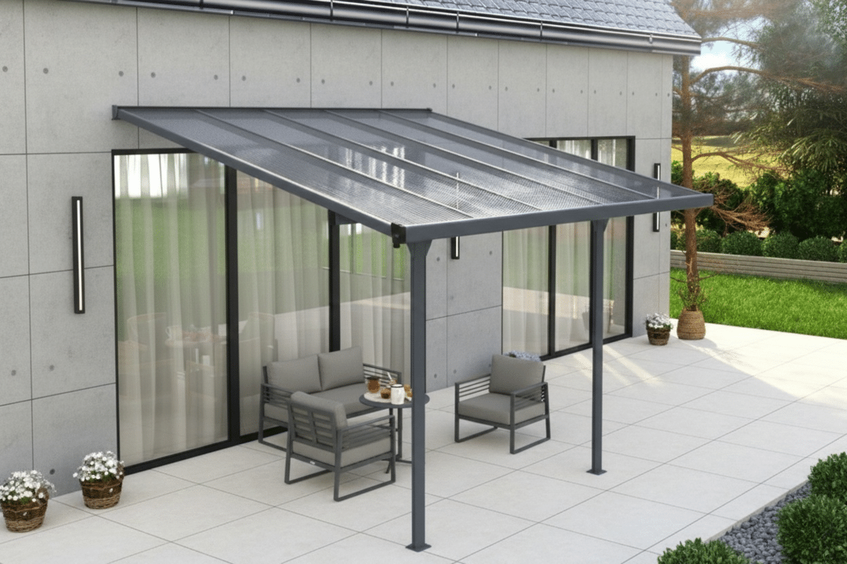 פרגולת אלומיניום דגם BRUCE מבית Garden Top