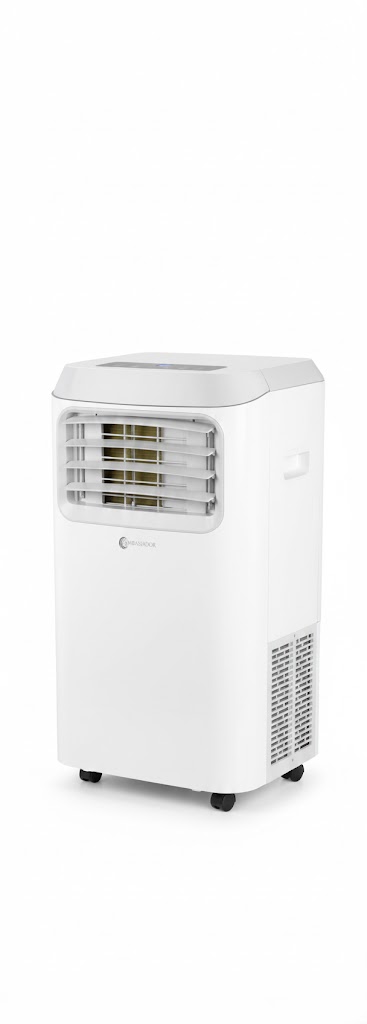 מזגן נייד 4 ב־1 9,000BTU דגם AMS PAC 1000 מבית AMBASSADOR מזגן נייד 4 ב־1 9,000BTU דגם AMS PAC 1000 מבית AMBASSADOR